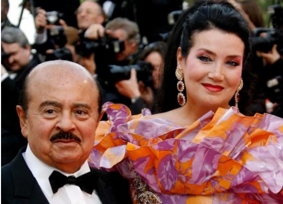 Khashoggi and his wife 