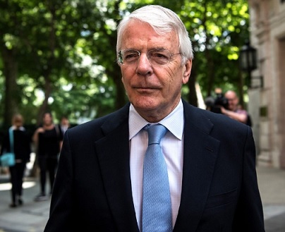 Former Prime Minister John Major wants to sue Boris Johnson over Brexit