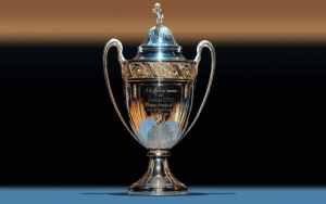 Coupe de France trophy. This season's final between PSG and Saint Etienne is scheduled for July 24