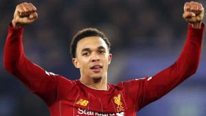 Trent Alexander-Arnold wins the Young player of the season award