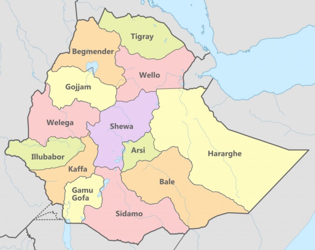 Tigray Map – Kerosi Blog