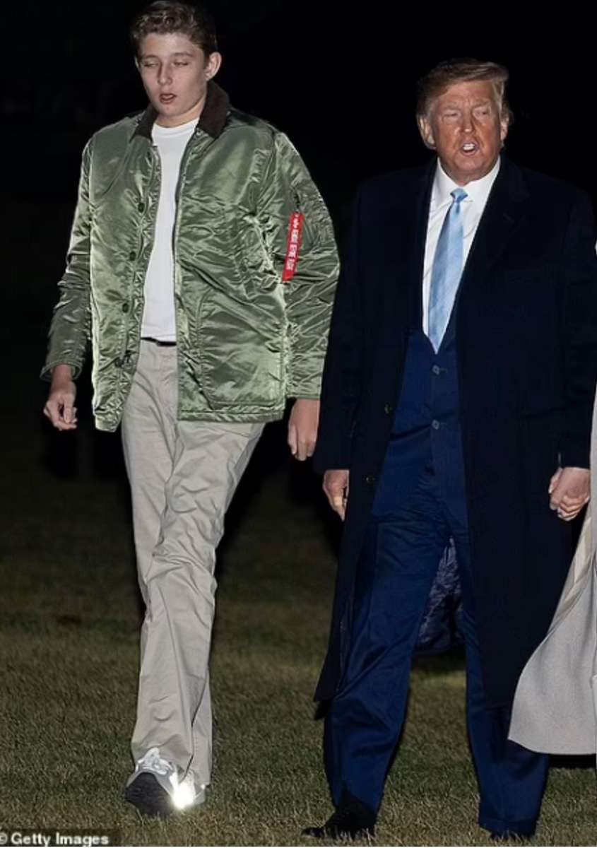 Barron Trump 2024 Height Marne Sharona