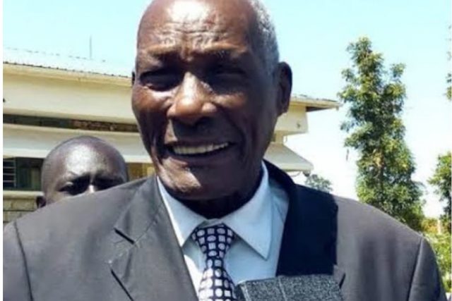 Jackson Kibor, 89, the men’s conference chair is dead