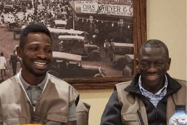 Bobi Wine and Kizza Bessigye are in Kenya as elections observers