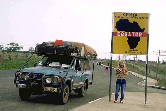 Emil and Liliana Schmid holds record for longest distance driven on the same vehicle