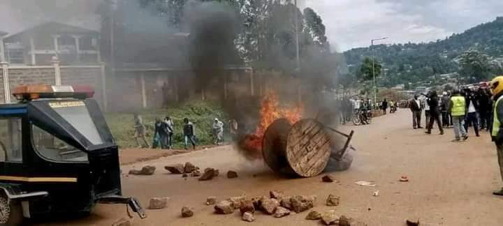 saba saba protests 2023 in Kisii Town 