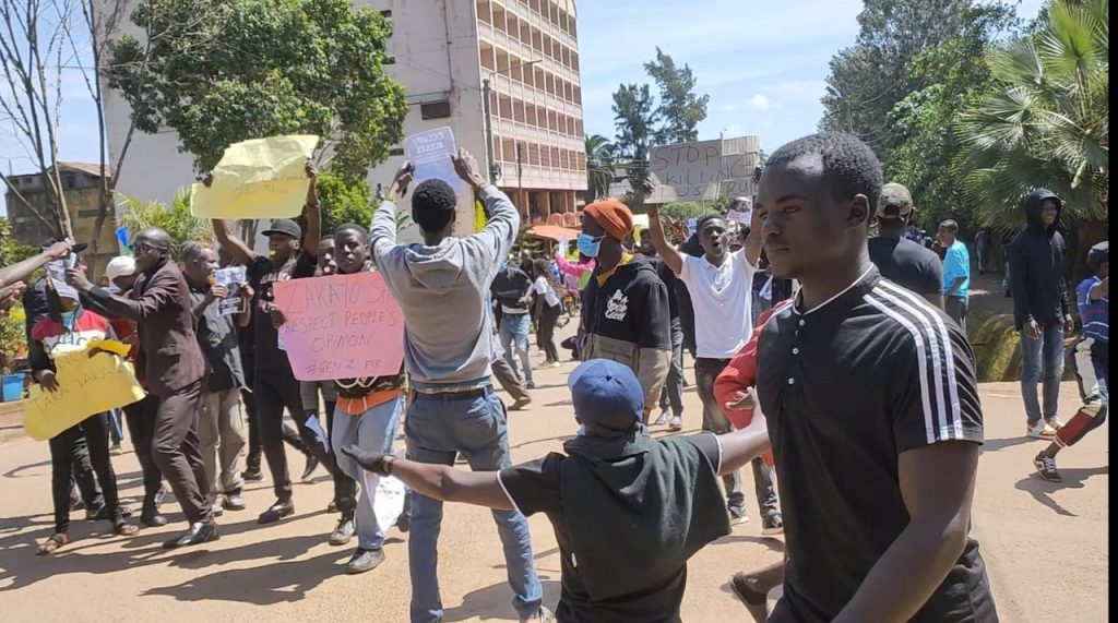 Kisii protests 