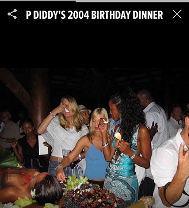 Diddy wild parties where nudity was a norm