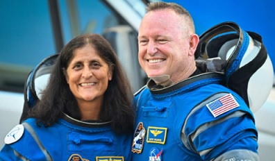 Sunita Williams & Barry Wilmore to cast votes from ISS